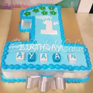 1st Birthday Cake Delivered in Ambala Cantt
