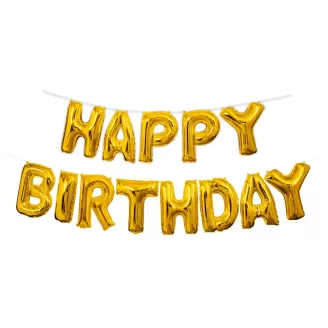Happy Birthday Foil Balloons