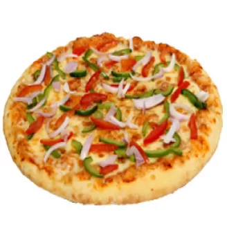 One Onion Capsicum Pizza