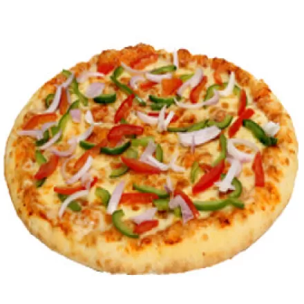 One Onion Capsicum Pizza