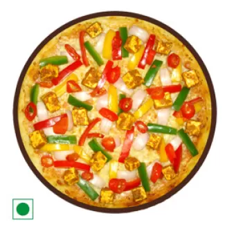 One Paneer Capsicum Pizza