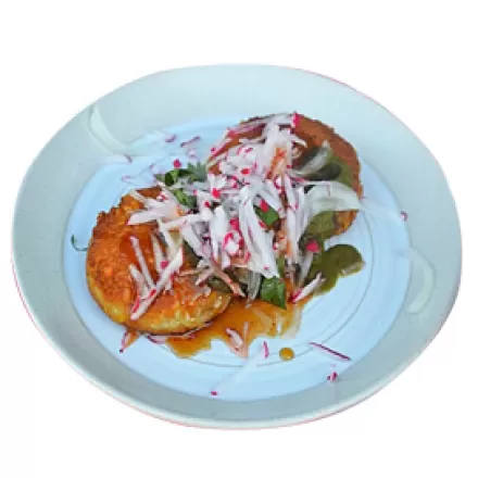 Aloo Tikki full plate