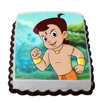 Chhota Bheem Photo Cake