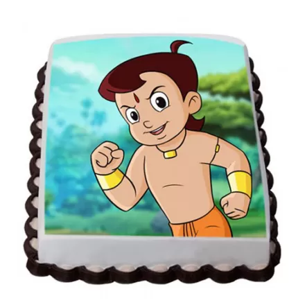 Chhota Bheem Photo Cake