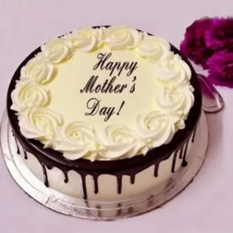 Choco Vanilla Cake for Mother