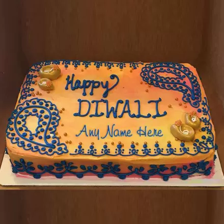 Chocolate Cake for Happy Diwali