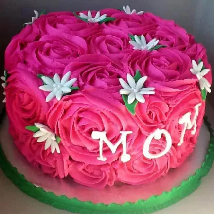 Designer Floral Chocolate Cake
