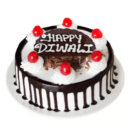 Diwali Blackforest Cake