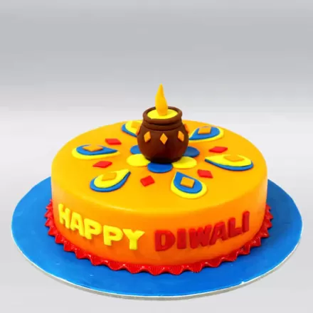 Diwali Chocolate Cake