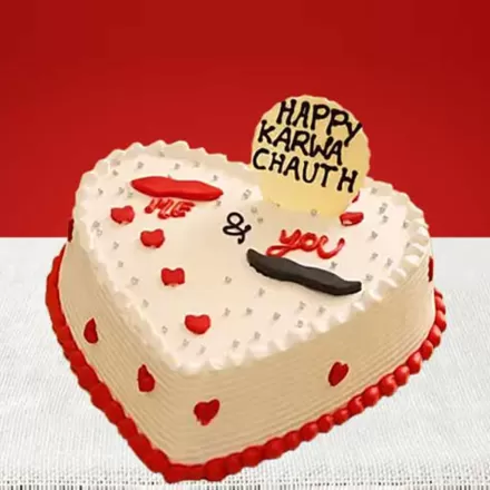 Happy Karwa Chauth Cake
