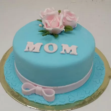 Happy Mother's Day Fondant Cake