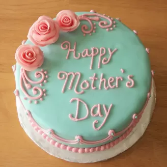 Mother's Day Flower Cake