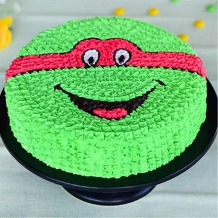 Ninja Turtle Cream Cake