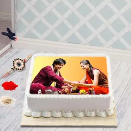 Rakhi Photo Cake