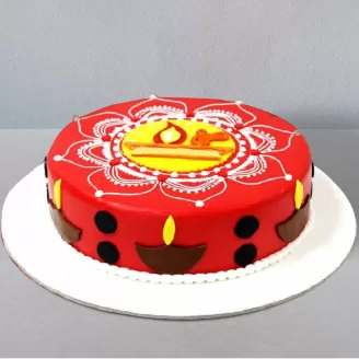 Rangoli Cake