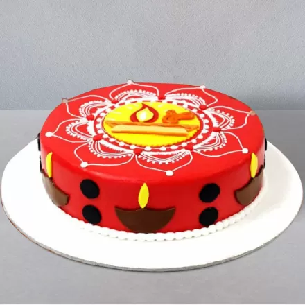 Rangoli Cake
