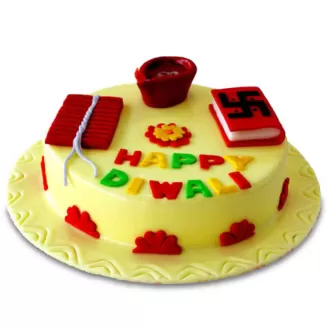 Sweet Pineapple Cake for Diwali
