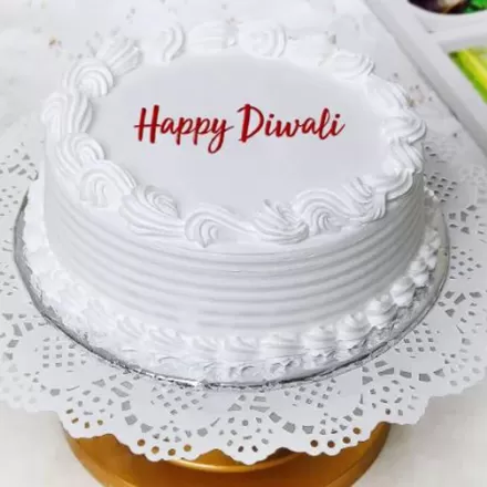 Vanilla Cake for Diwali