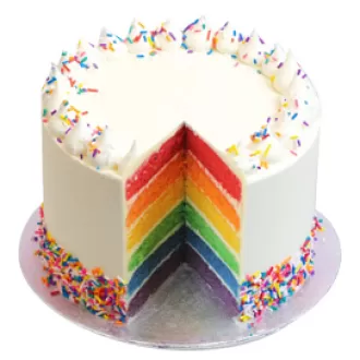 Rainbow Cakes
