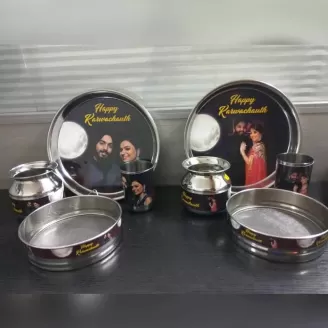 Punjabi Karwa Chauth Thali