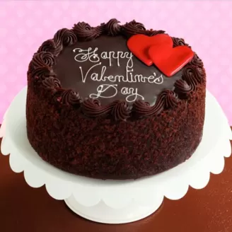 Dark Chocolate Truffle Cake