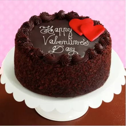 Dark Chocolate Truffle Cake