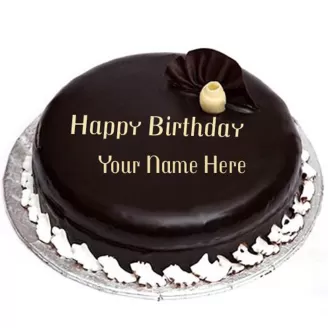 Rich Plain Chocolate Cake