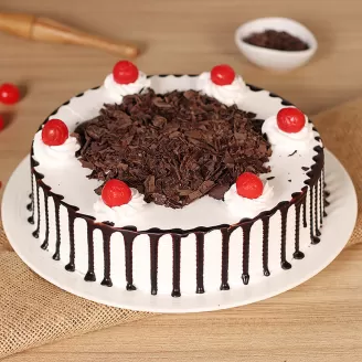 Crushed Chocolate Black Forest Cake