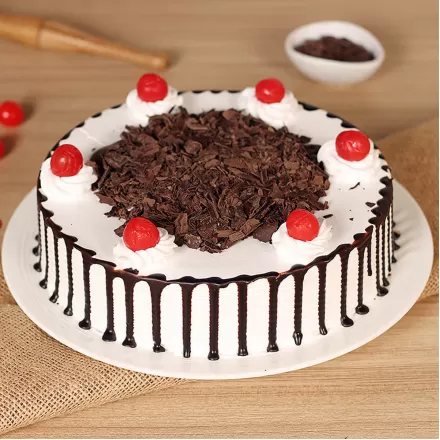 Crushed Chocolate Black Forest Cake