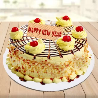 New Year Butterscotch Cake