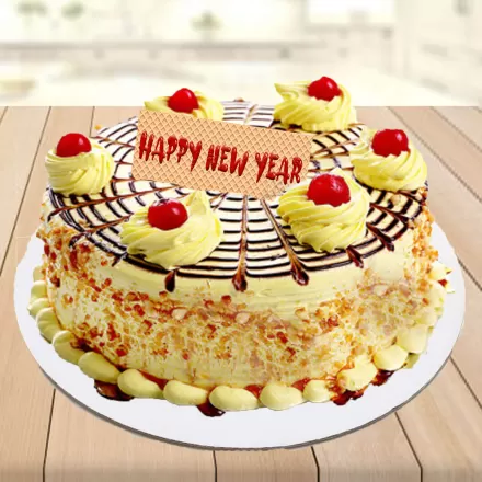 New Year Butterscotch Cake