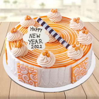 New Year Sweet Butterscotch Cake
