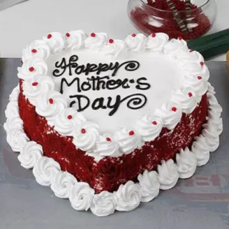 Mother Day Red Velvet Cake
