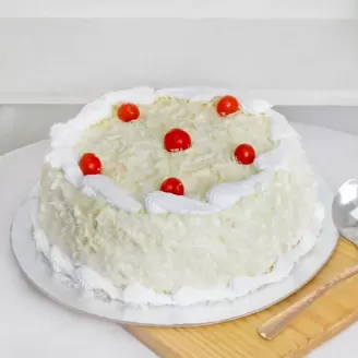 White Forest Cream Cake