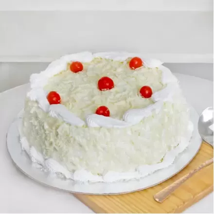 White Forest Cream Cake