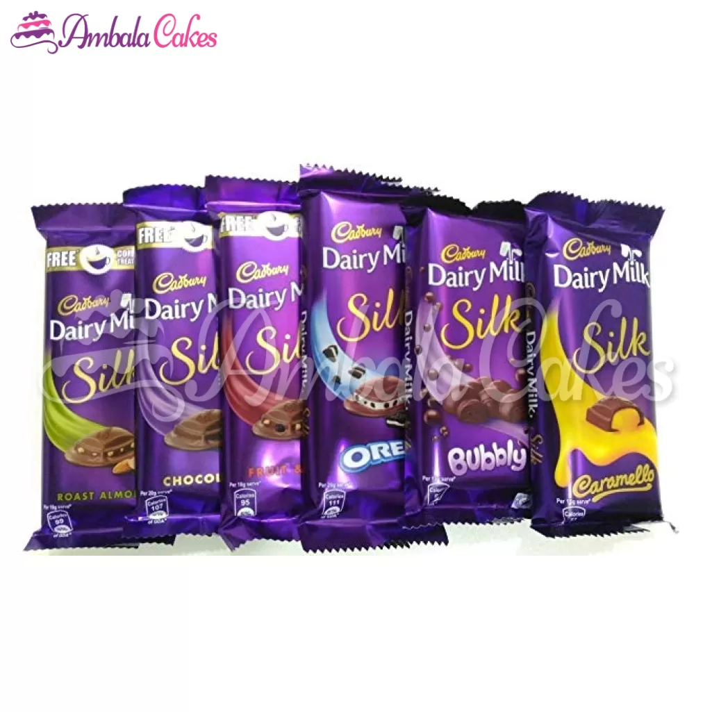 6 Dairy Milk Silk Chocolates