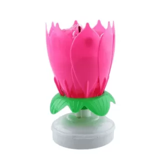 Musical Lotus Candle