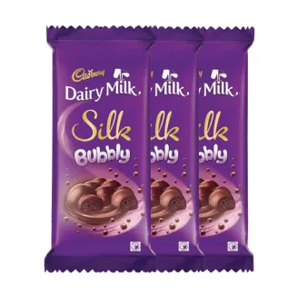 Pack Of 3 Dairy Milk Silk