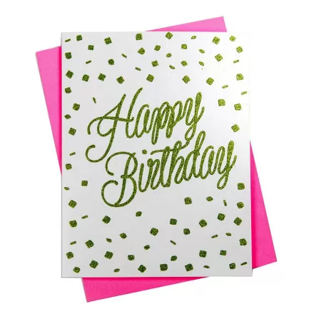 Happy Birthday Greeting Card