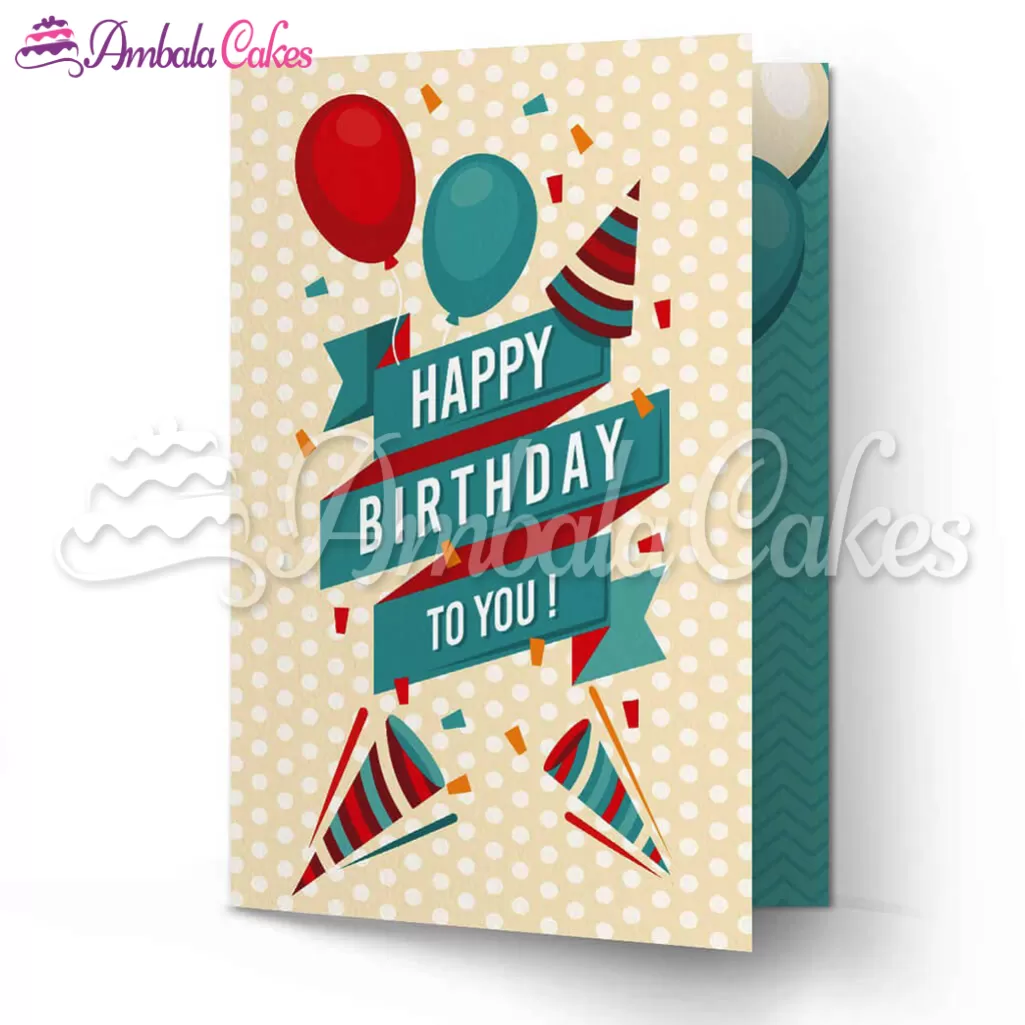 Big Birthday Greeting Card