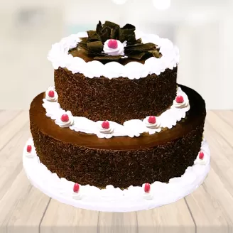 Black Forest 2 Tier Cake