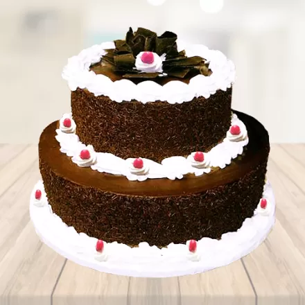 Black Forest 2 Tier Cake