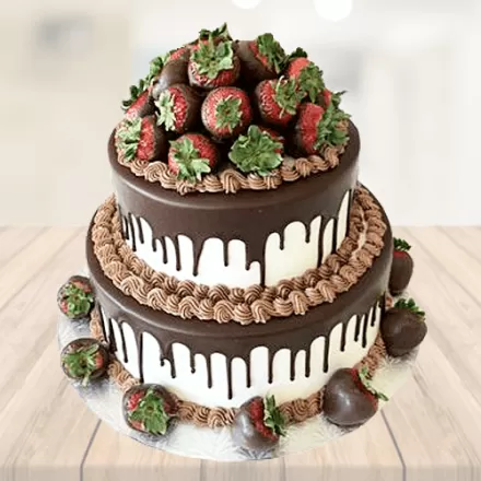 Premium Chocolate 2 Tier Cake
