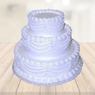Pure Vanilla 3 Tier Cake