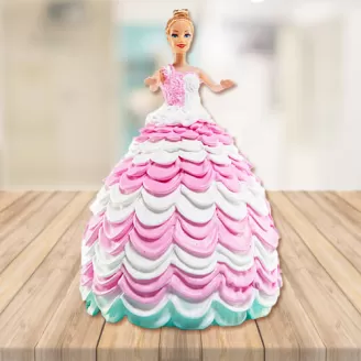 Barbie Doll Cake