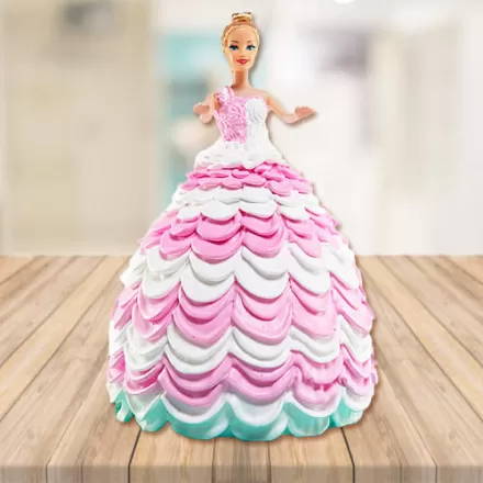Barbie Doll Cake