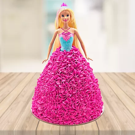 Cute Barbie Princess Cake
