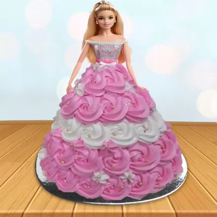 Princess Rose Doll Cake