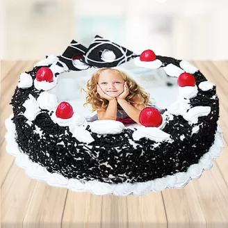 Black Forest Photo Cake