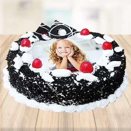 Black Forest Photo Cake